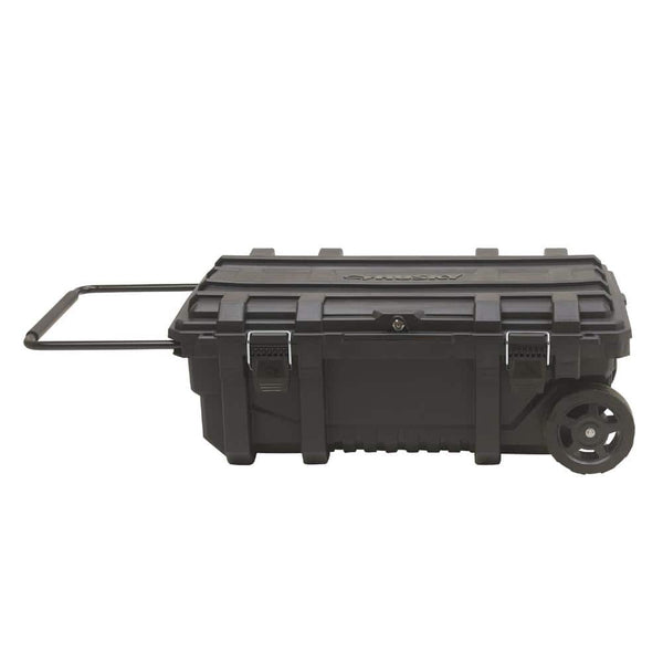 23 in. 25 Gal. Black Rolling Toolbox with Keyed Lock - Husky Tool