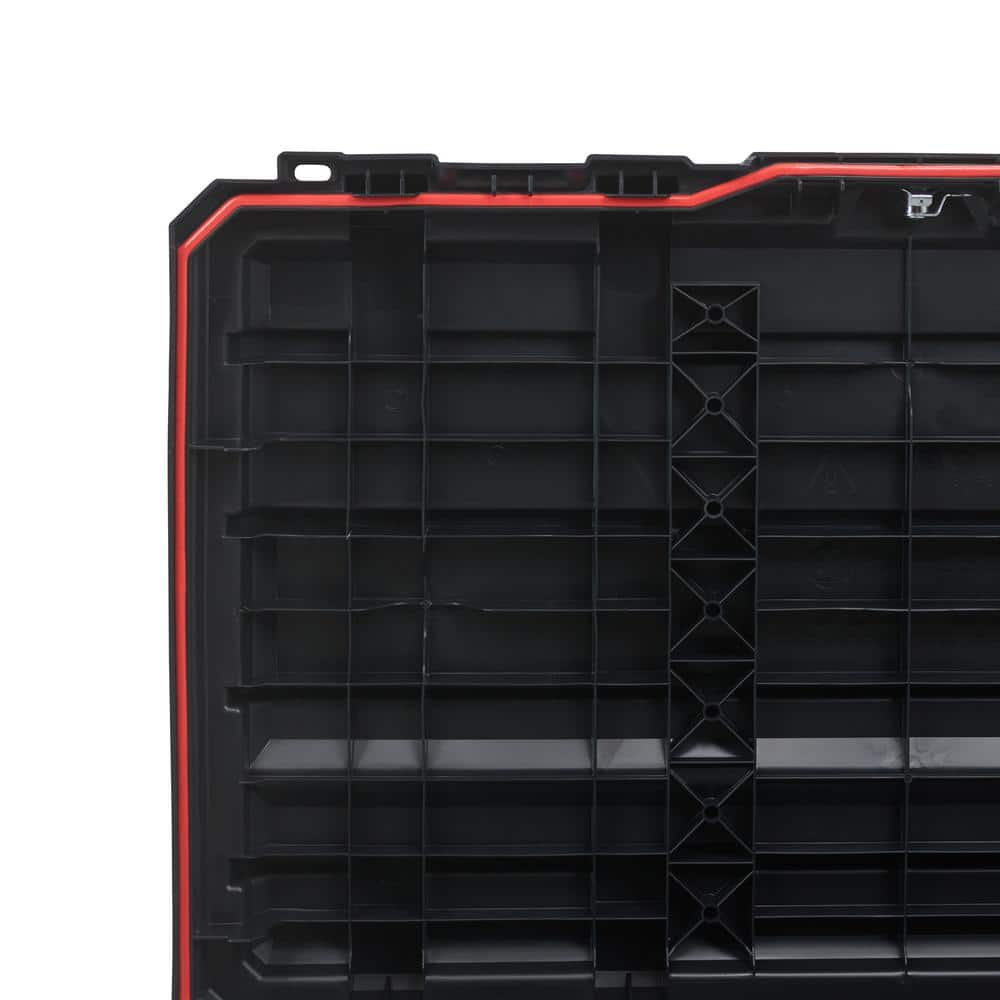 23 in. 25 Gal. Black Rolling Toolbox with Keyed Lock - Husky Tool