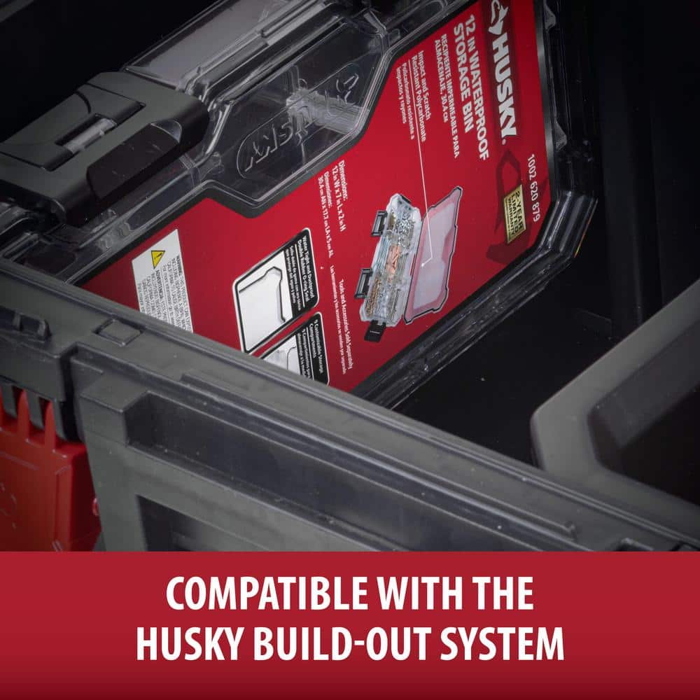 Build-Out 22 in. Modular Tool Storage Large Tool Box - Husky Tool