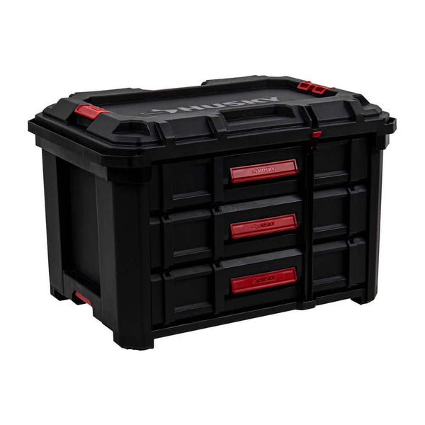 Build-Out 22 in. 3-Drawer Tool Box - Husky Tool